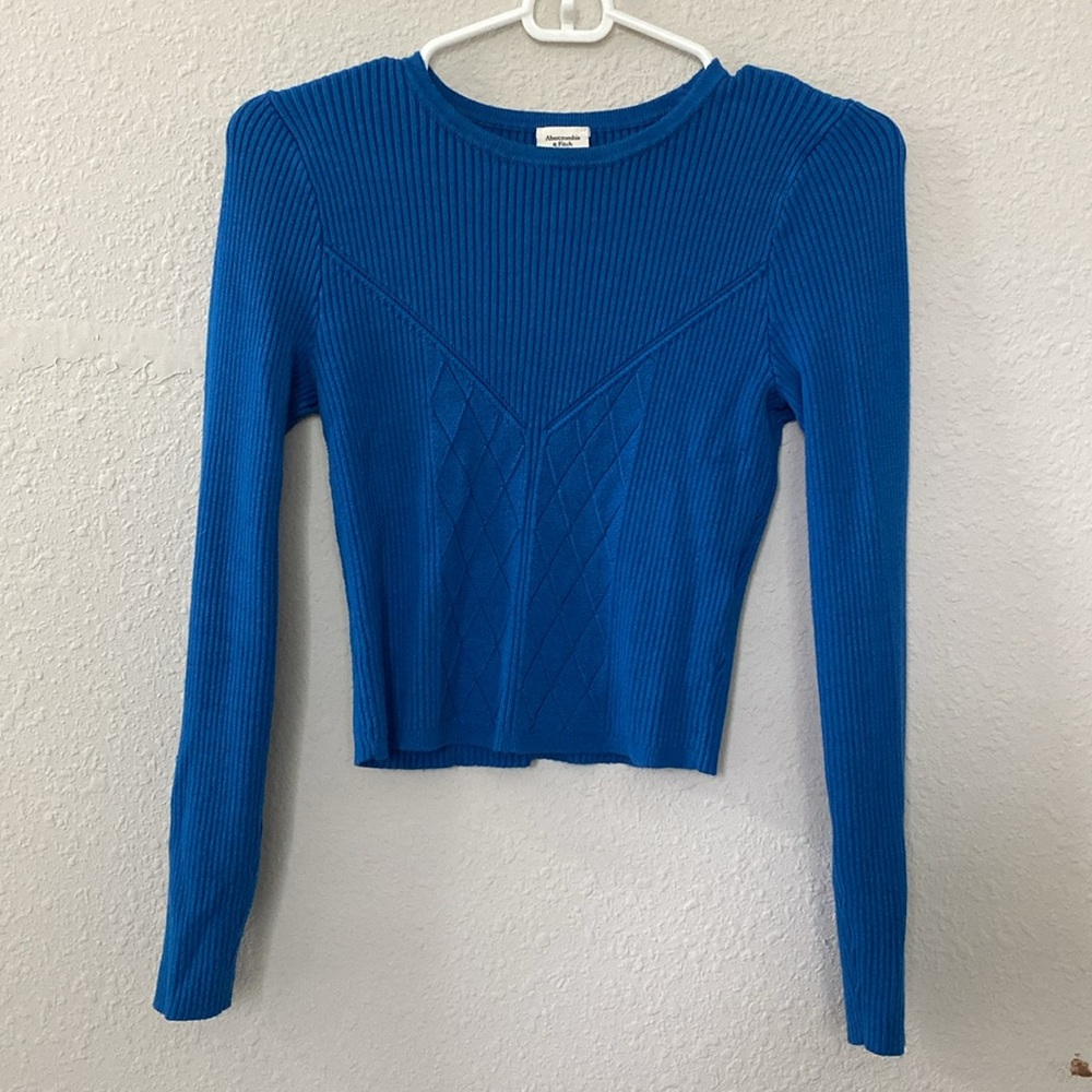 Abercrombie & Fitch cropped corset long sleeve